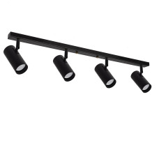 Світильник стельовий Атмолайт (спот) Pelikan GU10 L120-4 Black чорний