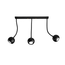 Стельовий світильник (спот) Bowl GU10 L90-3-450-GN Black