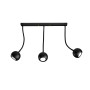 Изображение Светильник потолочный (спот) Bowl GU10 L90-3-450-GN Black ИМ Light-Deco 