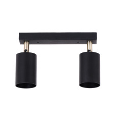 Світильник стельовий Атмолайт (спот) Chime GU10 L90-2 Black чорний