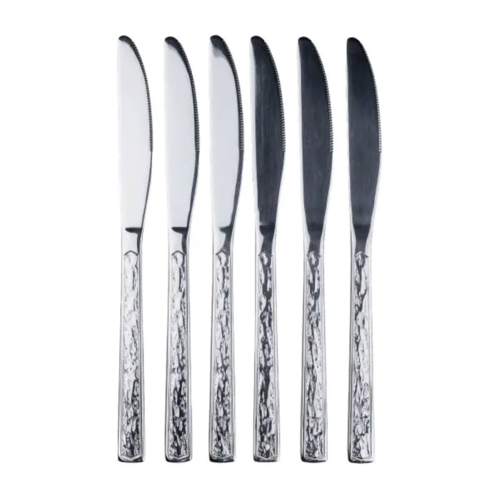 Изображение Набор столовых ножей 6 штук Light House LG-30244-CR хром 23 см ИМ Light-Deco 