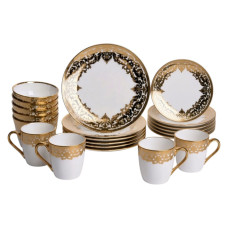 Столовый сервиз на 6 персон фарфоровый Royal Yiwu HB-24 Столовый сервиз на 6 персон фарфоровый Royal Yiwu HB-24
