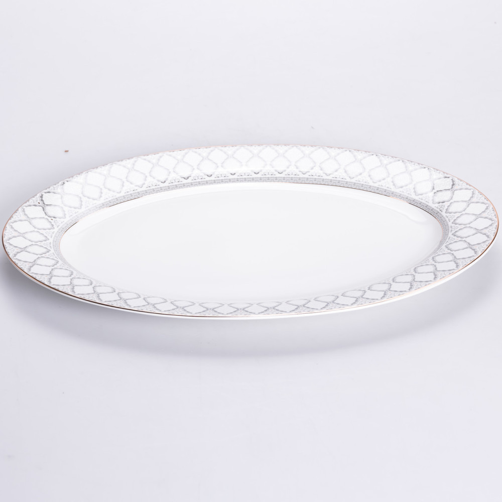 Изображение Столовый сервиз из фарфора Emir на 6 персон 27 предметов HP-HK-1 ИМ Light-Deco 8 