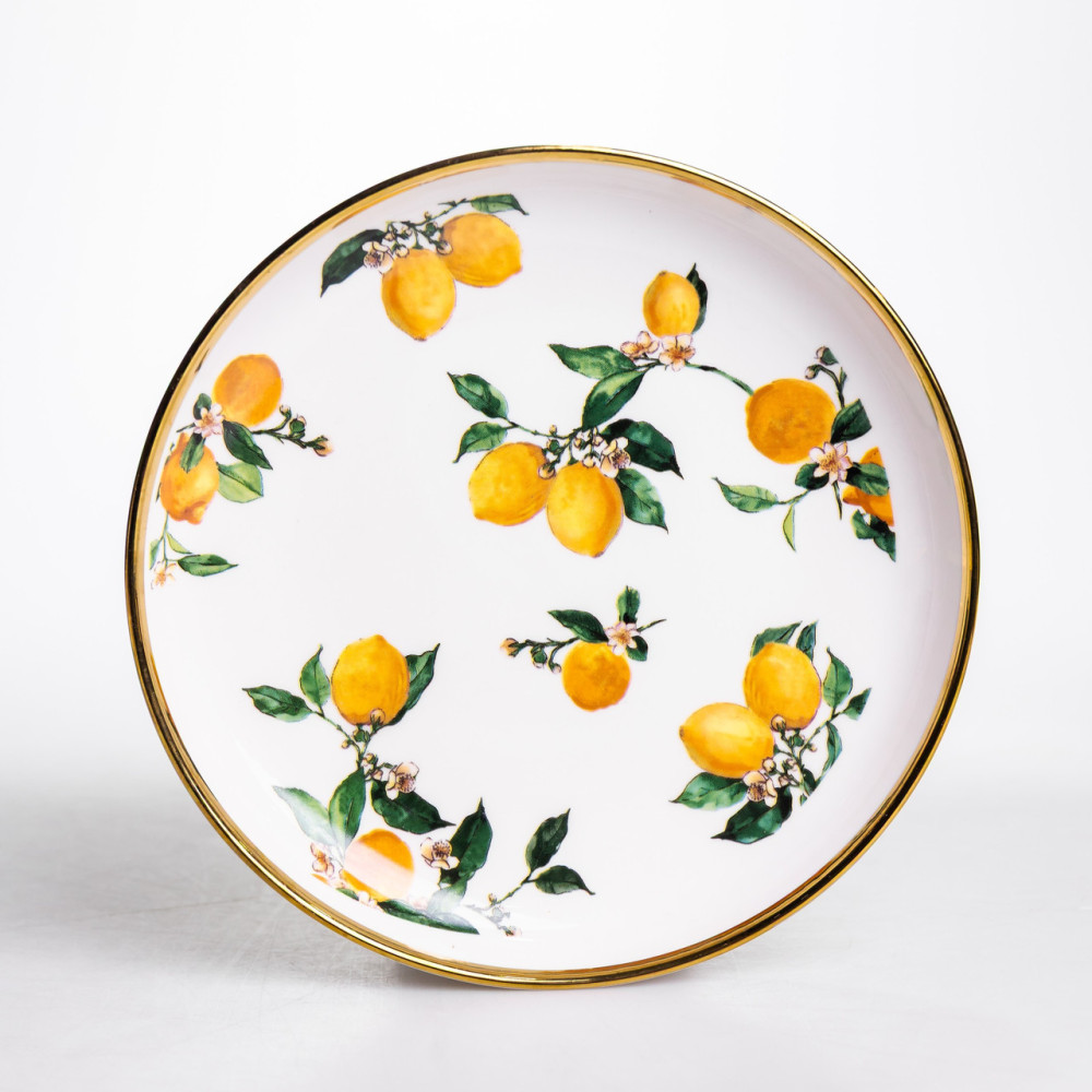 Зображення Столовый сервиз фарфоровый Lemon 32 предмета на 6 персон Yiwu LXX302A ИМ Light-Deco 5 