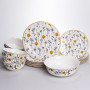 Зображення Столовый сервиз на 6 персон фарфоровый Buttercups 24 предмети Yiwu HP-7-715 ИМ Light-Deco 