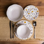 Зображення Столовый сервиз на 6 персон фарфоровый Buttercups 24 предмети Yiwu HP-7-715 ИМ Light-Deco 1 