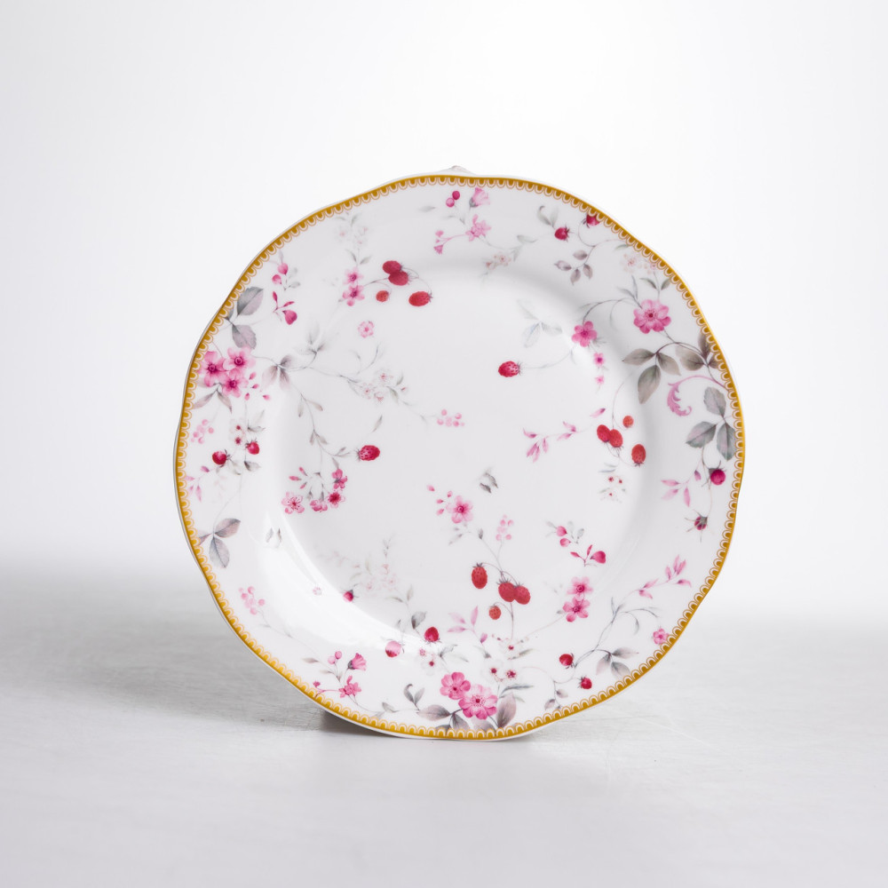 Зображення Столовый сервиз на 6 персон фарфоровый Strawberries 24 предмети Yiwu HP-7-716 ИМ Light-Deco 3 