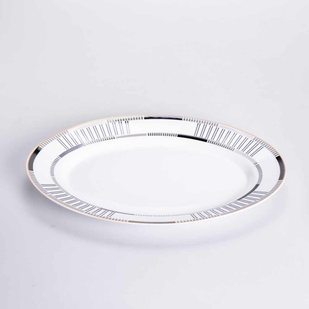 Изображение Столовый сервиз из фарфора Geometry на 6 персон 32 предметов HP-HK-6 ИМ Light-Deco 7 