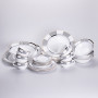 Изображение Столовый сервиз из фарфора Geometry на 6 персон 32 предметов HP-HK-6 ИМ Light-Deco 8 