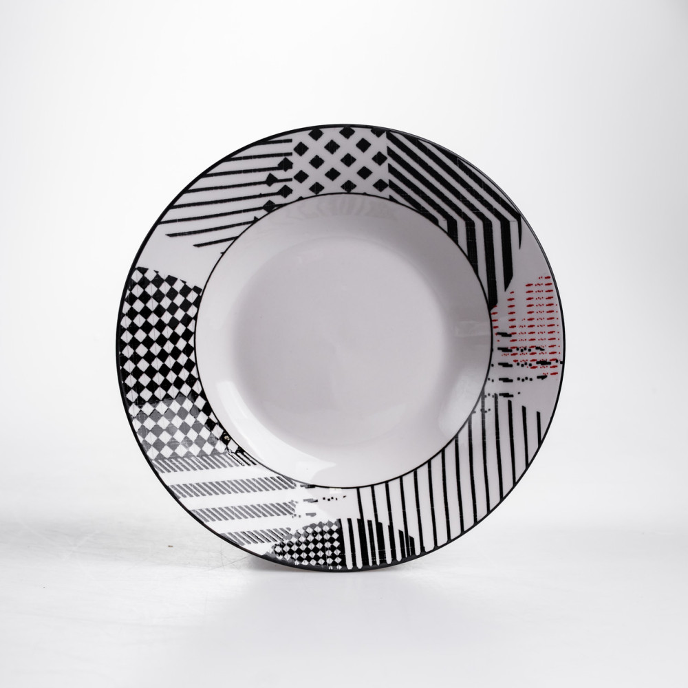 Зображення Столовый сервиз на 6 персон 18 предметов набор фарфоровых тарелок HP-HK-A3 ИМ Light-Deco 2 