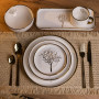 Изображение Столовый сервиз на 6 персон фарфоровый Valentina Yiwu DS-32P ИМ Light-Deco 1 