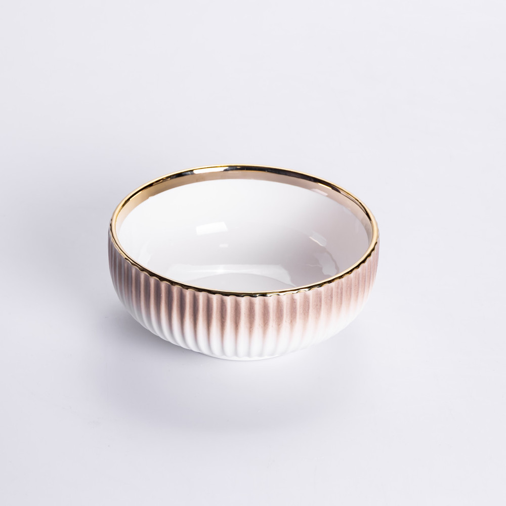 Изображение Столовый сервиз на 6 персон из фарфора 32 предмета Золотой HP-26-13GOLD ИМ Light-Deco 6 