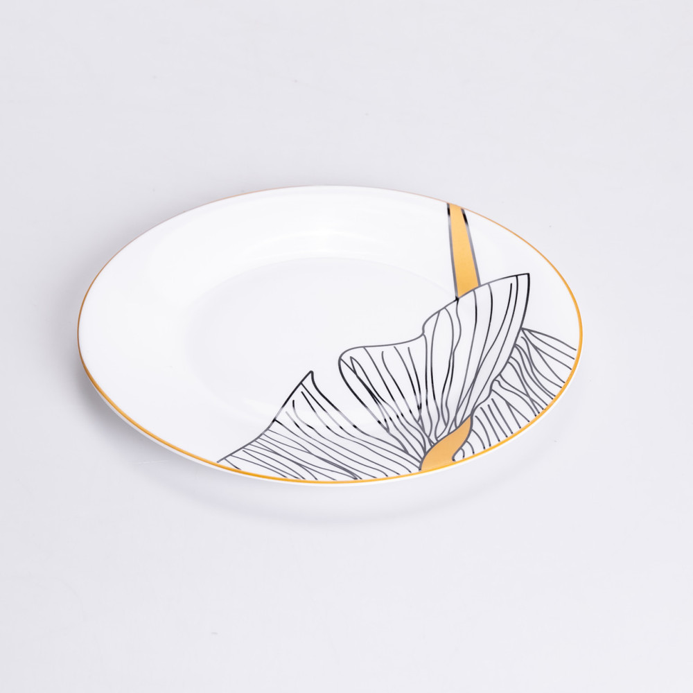 Зображення Столовый сервиз из фарфора Palm на 6 персон 32 предметов HP-HK-7 ИМ Light-Deco 2 