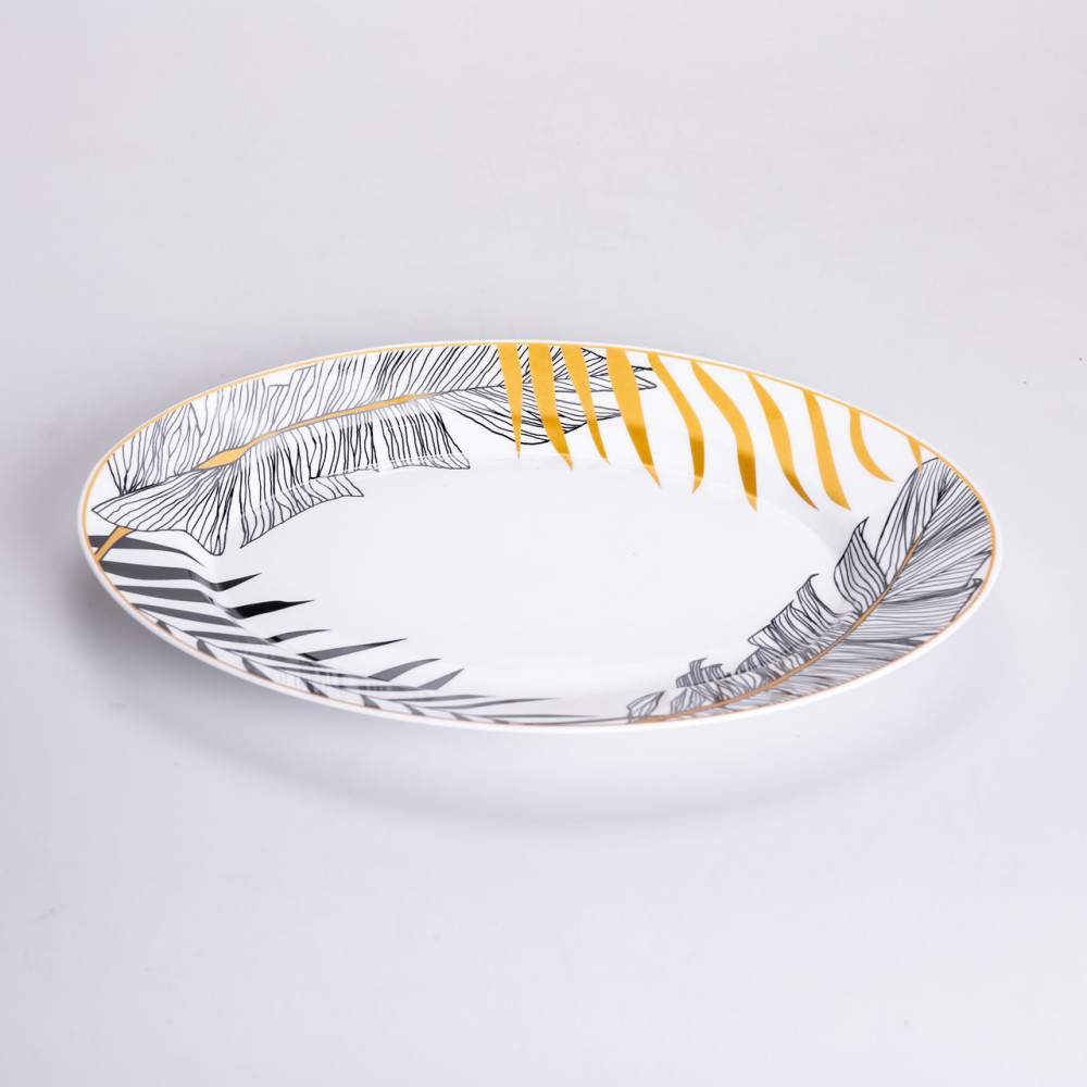 Зображення Столовый сервиз из фарфора Palm на 6 персон 32 предметов HP-HK-7 ИМ Light-Deco 3 