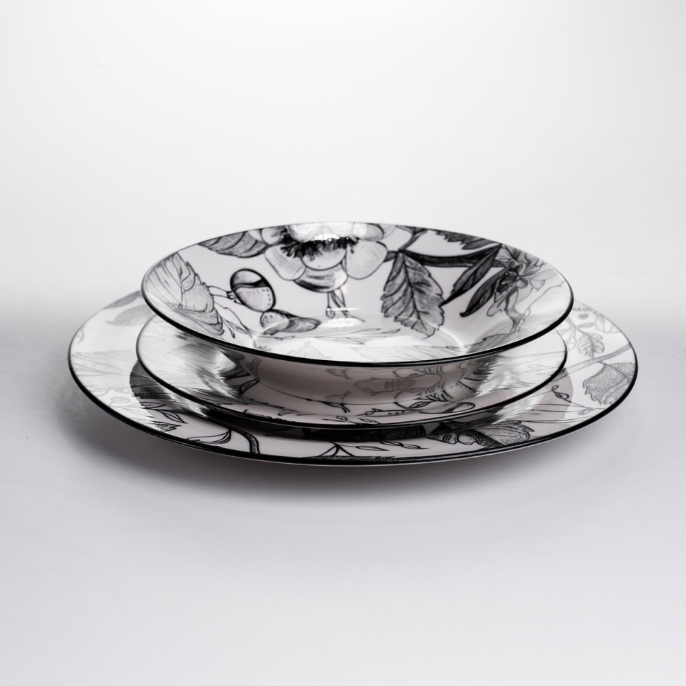 Зображення Столовый сервиз на 6 персон 18 предметов фарфоровый HP-HK-A4 ИМ Light-Deco 1 