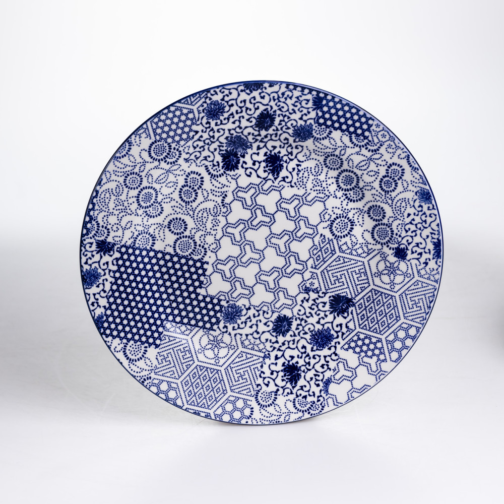 Зображення Столовый сервиз на 6 персон 18 предметов фарфоровый HP-HK-A5 Синий ИМ Light-Deco 4 