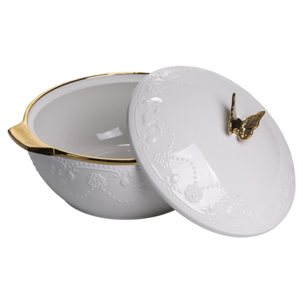 Зображення Суповой сервиз на 6 персон супница 3 (л) с бульонницами 300 (мл) тарелки для супа SPW-16 ИМ Light-Deco 2 