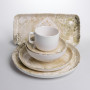 Зображення Столовый сервиз фарфоровый Baroque 32 предмета на 6 персон Yiwu YS02-011 ИМ Light-Deco 2 
