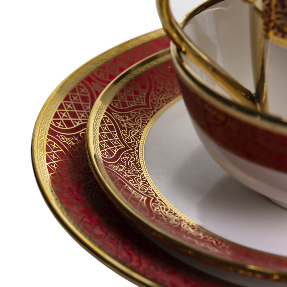 Изображение Столовый сервиз на 4 персоны фарфоровый Buckingham Yiwu HS-16 ИМ Light-Deco 7 