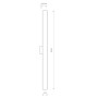 Зображення Купить Светильник Nowodvorski 8120 Ice tube led LED 1x18W 4000K 1750Lm IP44 Chrom ИМ Light-Deco 3 