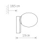 Зображення Купить Светильник Nowodvorski 8132 Ice egg G9 1x25W IP44 Bl ИМ Light-Deco 1 