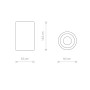 Зображення Купить Светильник Nowodvorski 8363 Alpha GU10 1x15W IP54 Bl ИМ Light-Deco 2 