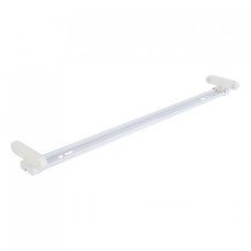 Корпус для LED ламп Horoz Electric "TUBOFIX-120D" 2xT8 білий