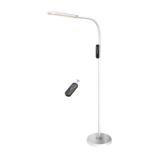 Світильник підлоговий Торшер світлодіодний HOROZ ELECTRIC LED "NORMAN" 15W білий