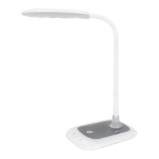 Настільна лампа світлодіодний світильник HOROZ ELECTRIC LED "SEDA" 6 W колір білий з срібним