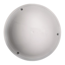 Світильник настінно-стельовий пластиковий HOROZ ELECTRIC «AQUA FULL MOON OPAL» 1*60 білий