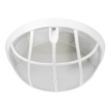 Світильник настінно-стельовий пластиковий HOROZ ELECTRIC "Aqua Opak" 1*60 білий