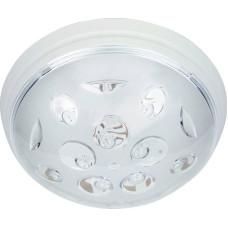 Світильник настінно-стельовий пластиковий HOROZ ELECTRIC Уфо Назар білий