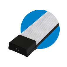 Світлодіодний світильник балка LED HOROZ ELECTRIC "GAMA-60" чорний 60W 6400K (денне світло)