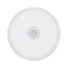 Світлодіодний світильник з датчиком руху HOROZ ELECTRIC CRAMER білий