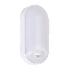 Світильник світлодіодний вологозахищений HOROZ ELECTRIC PALERMO-15 3CCT 15W білий з датчиком руху