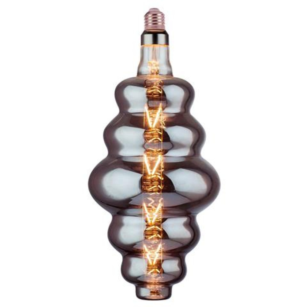 Изображение Лампа винтажная светодиодная (ретро) Filament led ORIGAMI 8W E27 2200K Янтар ИМ Light-Deco 1 