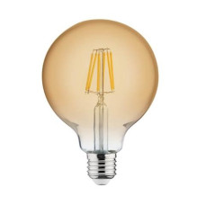 Лампа винтажная светодиодная (ретро) "RUSTIC GLOBE-6" 6W Filament led 2200К E27