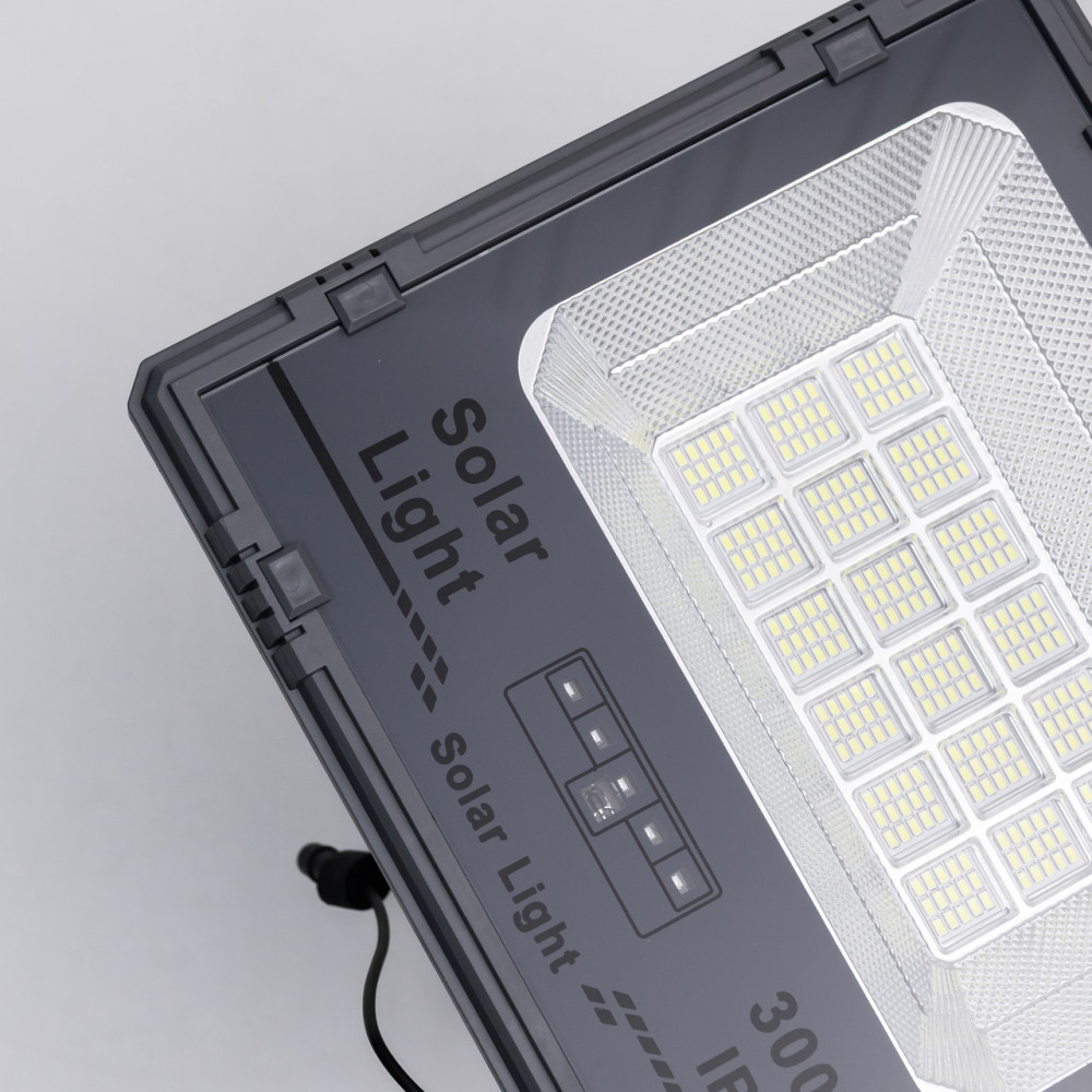 Изображение Уличный LED фонарь на солнечных батареях 31.6x27.8x7.5 см прожектор светодиодный уличный 270 LED 300 Вт с солнечной панелью HP-5-62 ИМ Light-Deco 6 