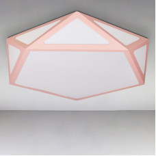 Люстра стельова LED Light House LS-15347 PINK рожевий