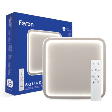 Светодиодная накладная люстра Feron AL6080 SQUARE 70Вт белый Светодиодная накладная люстра Feron AL6080 SQUARE 70Вт белый