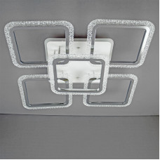 Люстра стельова LED Light House MX-15990/1+4 CR 2*75W хром