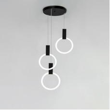 Люстра підвісна LED Light House SRS-16447-3 30W чорний