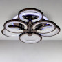 Зображення Люстра LED Light House DS-14605/3+3BHR LED 3color dimmer з диммером та LED підсвічуванням, колір чорний хром, 115W ИМ Light-Deco 1 