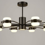 Зображення Люстра підвісна LED Light House SRS-16364/8 112W чорний ИМ Light-Deco 1 