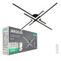 Изображение Светодиодный накладной светильник Ardero AL6106-1ARD PHOENIX 50Вт черный ИМ Light-Deco 