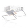 Изображение Светодиодная накладная люстра Feron AL6300 QUADRO M 90Вт белый ИМ Light-Deco 