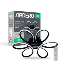 Светодиодный накладной светильник Ardero AL6520-1ARD LUCE 65Вт чорний Светодиодный накладной светильник Ardero AL6520-1ARD LUCE 65Вт чорний