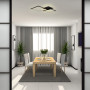 Зображення Светодиодная накладная люстра Feron AL6300 QUADRO M 90Вт черный ИМ Light-Deco 2 