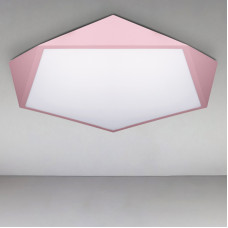 Люстра стельова LED Light House LS-15388 PINK рожевий