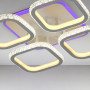 Зображення Люстра стельова LED з RGB підсвічуванням Light House NM-16455/4S WH RGB 132W білийИМ Light-Deco1